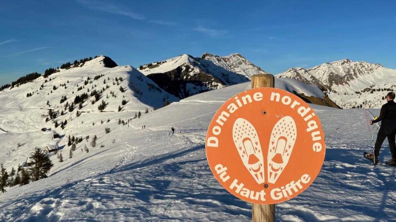 Chalet*** Au Pied D'Une Prairie Face A La Montagne Sixt Екстериор снимка